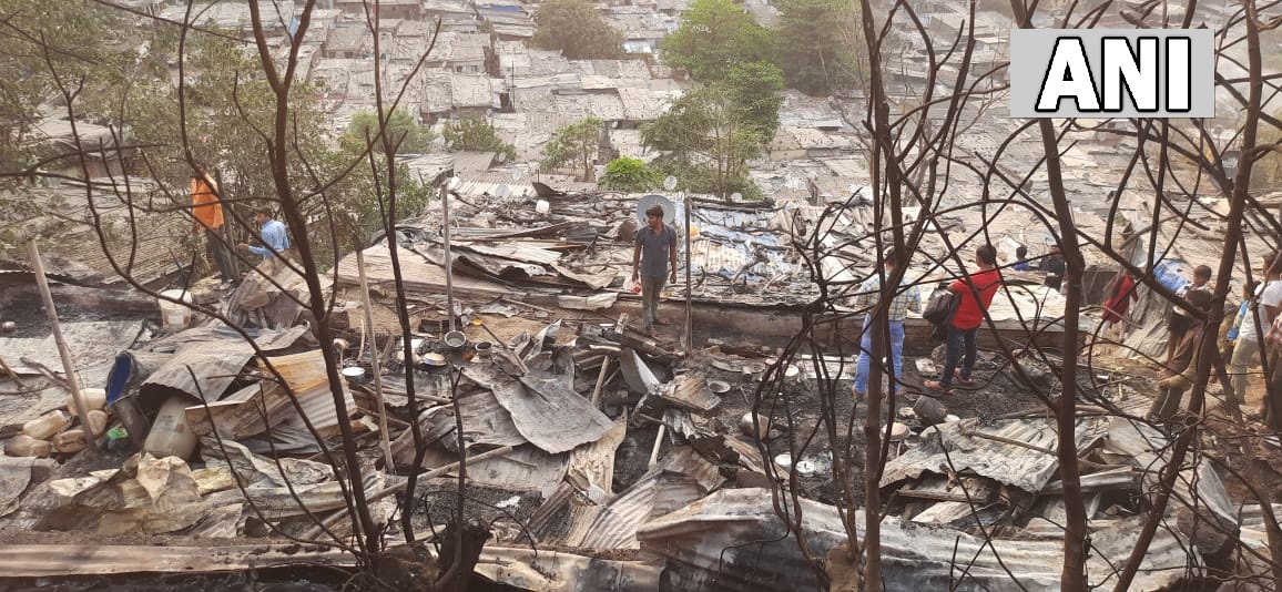 Maharashtra   An incident of gas cylinder explosion occurred at Gagangiri Chawl, Thane today at around 4.35 pm. Two cylinders exploded leading to damage to 6 slum rooms. No casualty or injury reported: Thane Municipal Corporation