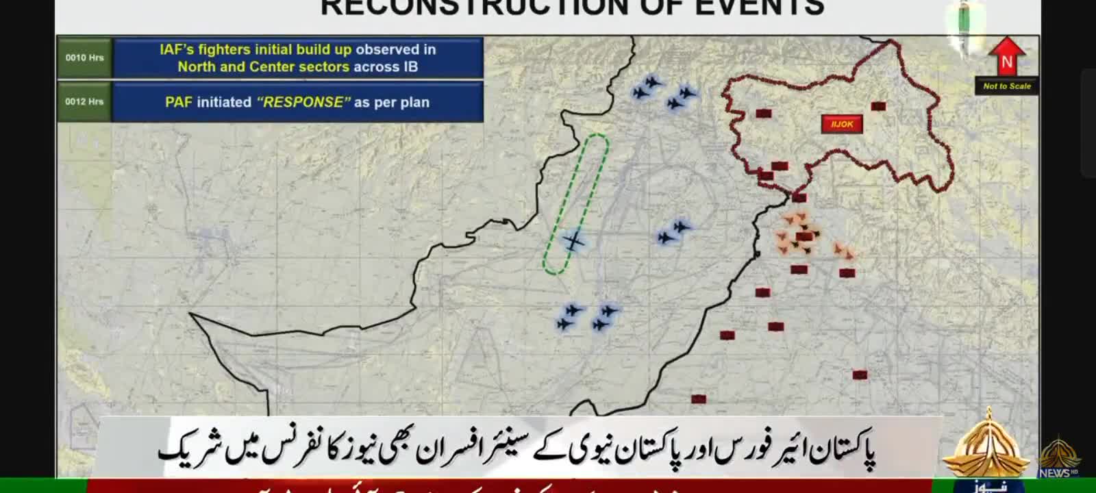 Pakistan veröffentlichte Daten zum pakistanisch-indischen Luftkampf, als mehrere indische Jets abgeschossen wurden