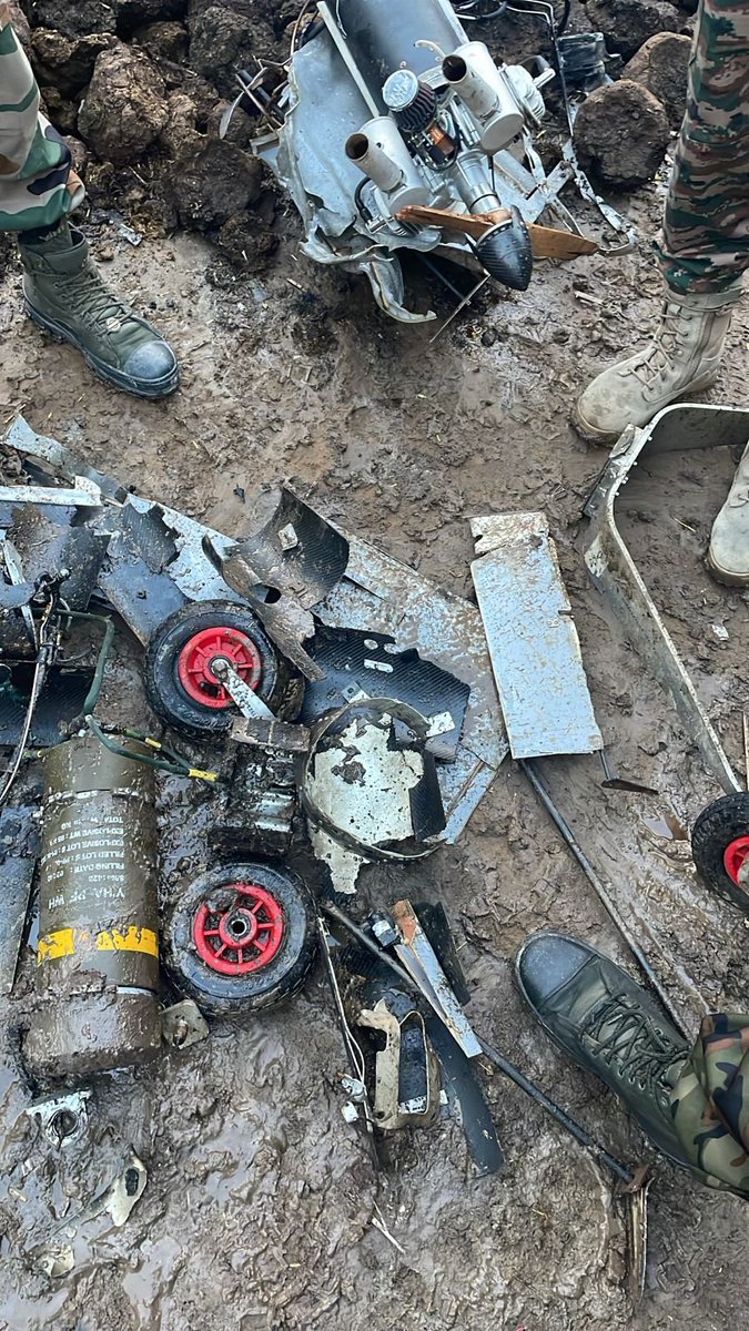 Drones were shot down in Amritsar, Punjab