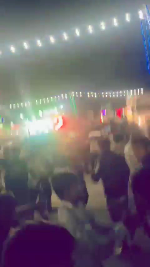 Speeding truck rams into Ganesh festival procession in Hassan, Karnataka. On NH-373 near Mosalehosalli village, a tanker truck broke through the road divider and rammed into a massive processionnnFour people died on spot, more than 20 seriously injured.Thousands had gathered on one side of the highway as vehicles continued on the other. The truck ran straight over the crowd. Rescue operations are underway