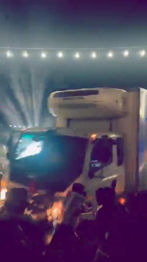 Speeding truck rams into Ganesh festival procession in Hassan, Karnataka. On NH-373 near Mosalehosalli village, a tanker truck broke through the road divider and rammed into a massive processionnnFour people died on spot, more than 20 seriously injured.Thousands had gathered on one side of the highway as vehicles continued on the other. The truck ran straight over the crowd. Rescue operations are underway