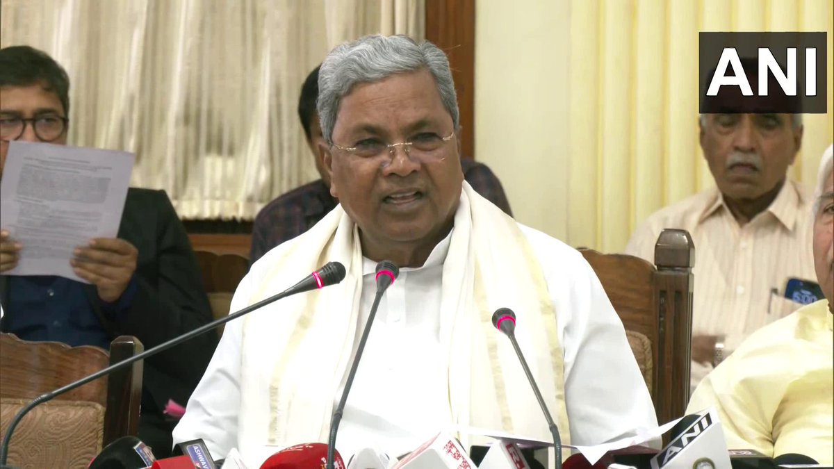Bengaluru:  On sugarcane farmers reportedly protesting in the state, demanding a higher price for their produce, Karnataka CM Siddaramaiah says, We discussed 19 issues in the Cabinet. Along with that, there was a long discussion about the sugarcane growers' protest in Belgaum