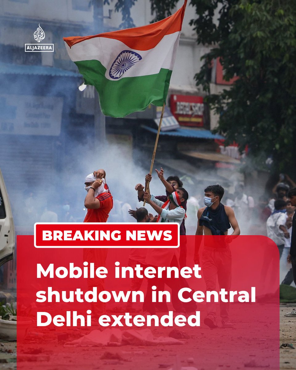 Die indische Regierung hat die Abschaltung des mobilen Internets in Zentral-Delhi angesichts der anhaltenden Proteste bis Samstag Mitternacht verlängert, wie Reuters berichtet.